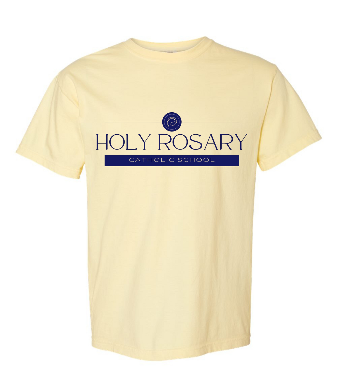 HOLY ROSARY yellow- school