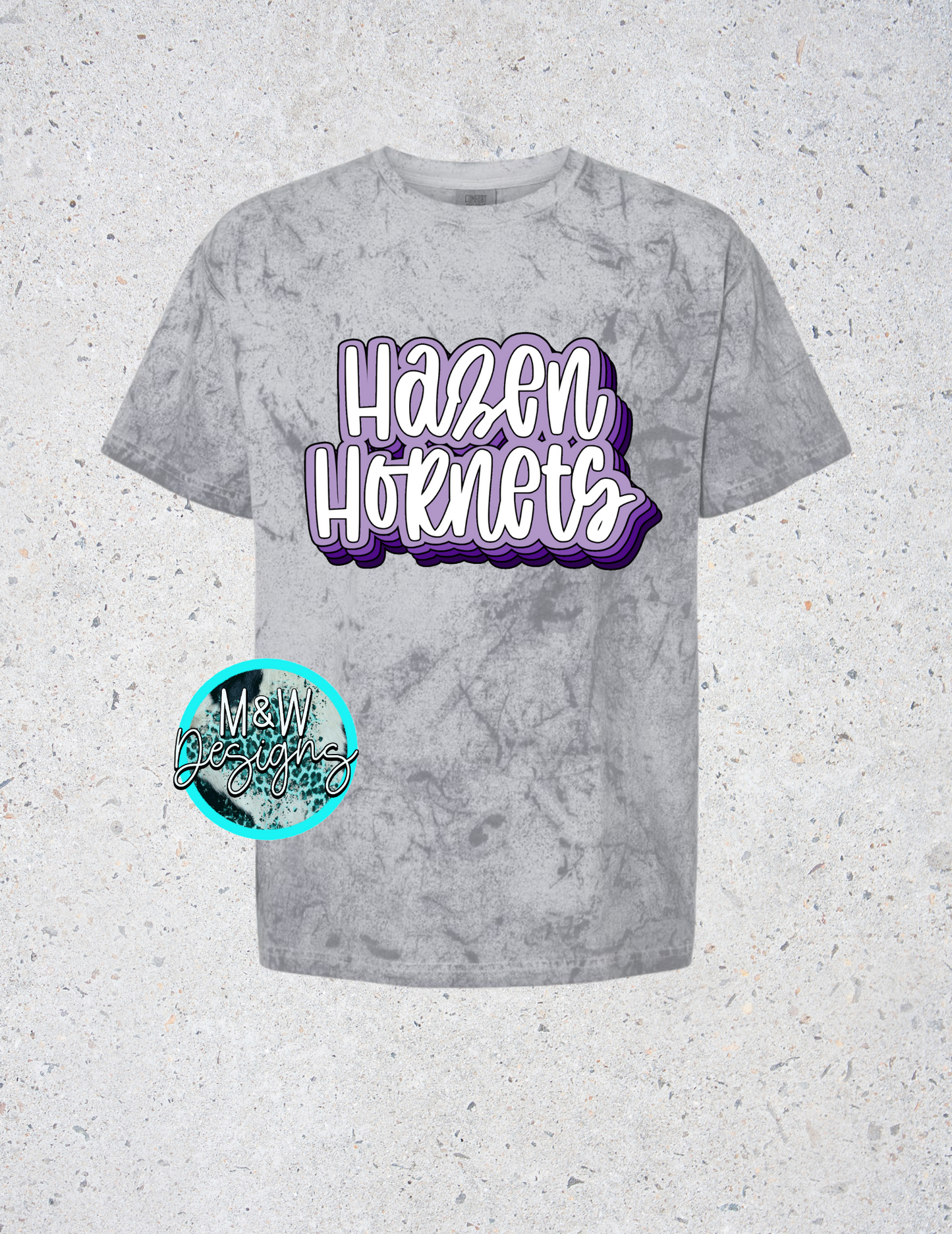 Hazen Hornets Hand Writing Kid