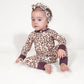Classic Leopard  - LS Convertible Zip PJs