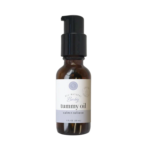 Tummy oil baby