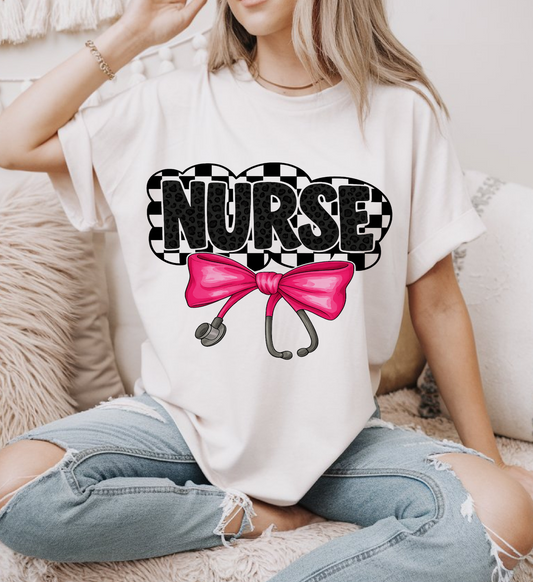 Pink Leopard Nurse
