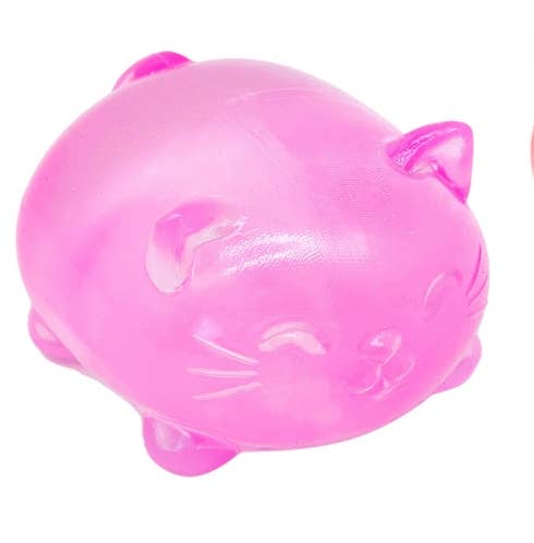 Gummy bear cute cat  Squishy fidget Toy Stress Relief Toy