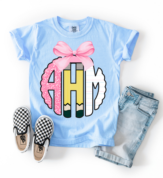 PINK MONOGRAM