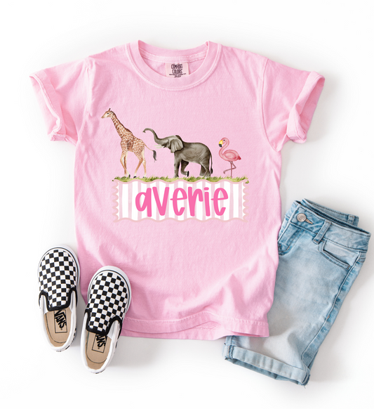 Girl Zoo Personalized