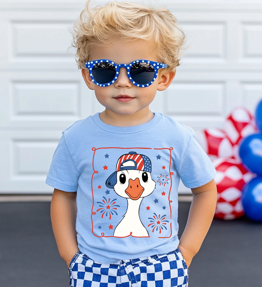 Youth Boy Goose