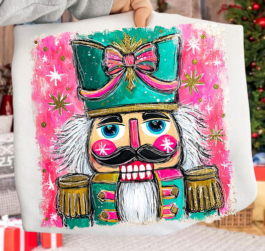 Hand drawn nutcracker