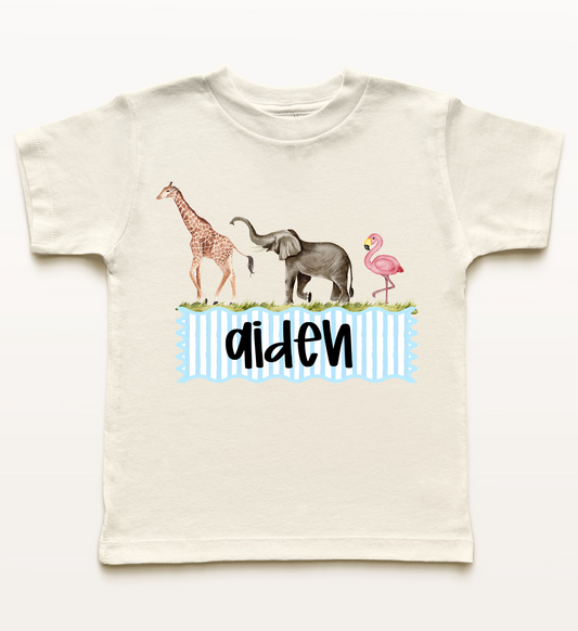 Boy Zoo Personalized