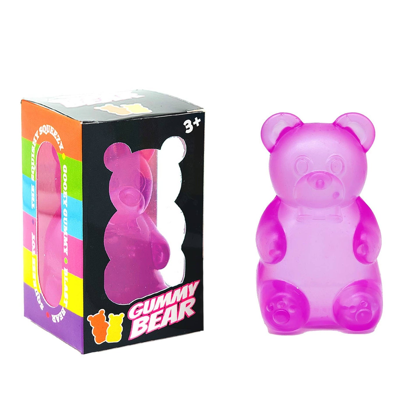 Gummy bear cute cat  Squishy fidget Toy Stress Relief Toy