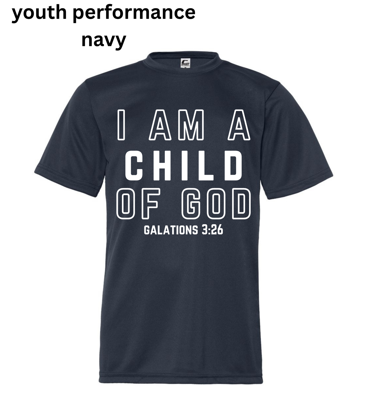 I AM youth performance navy