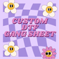 CUSTOM DTF GANG SHEETS