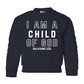 Navy I am a Child of God HR Sweatshirt
