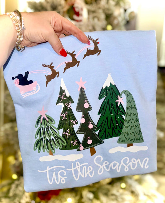 Hand drawn tis the season