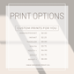 CUSTOM PRINTS UPLOAD