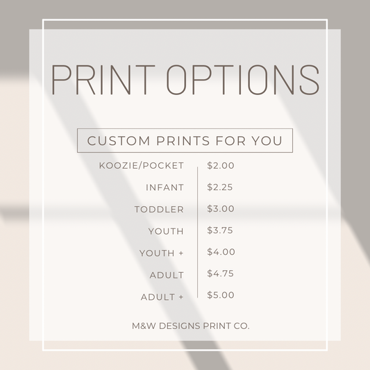 CUSTOM PRINTS UPLOAD