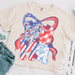 Preppy bow mama 4th