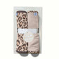Classic Leopard- Burp Cloth Set