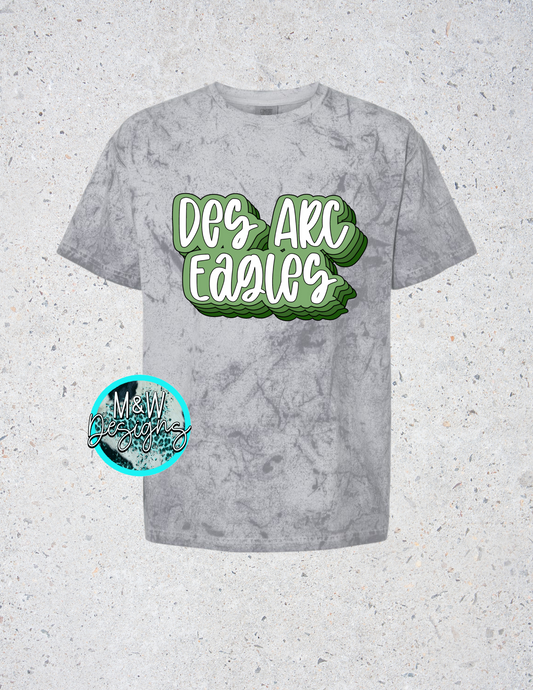 Des Arc Eagles handwriting